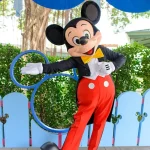 HKDL ファンタジーランド　ファンタジーガーデン　グリーティング　ミッキーマウス