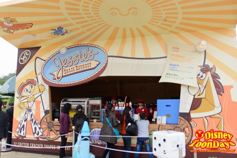 HKDL トイ・ストーリーランド　ジェシーのスナック・ラウンドアップ