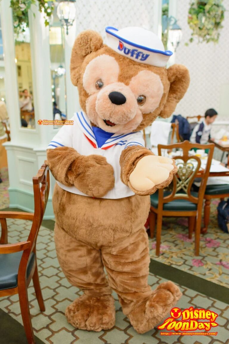 HKDL 香港ディズニーランドホテル　エンチャンテッドガーデン　ダッフィー