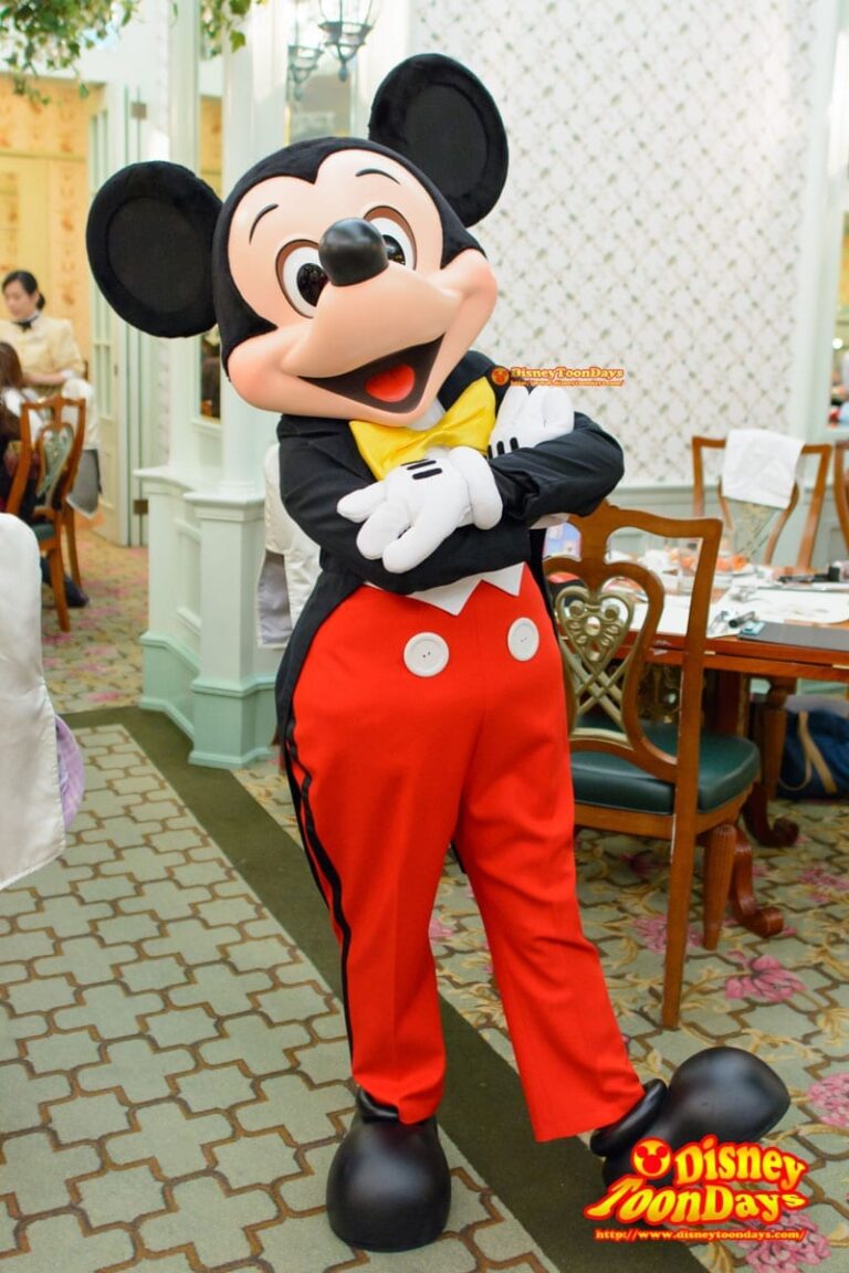 HKDL 香港ディズニーランドホテル　エンチャンテッドガーデン　ミッキーマウス
