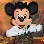 DLP ディズニーヴィレッジ　バッファロービルワイルドウェストショー　グリーティング　ミッキーマウス