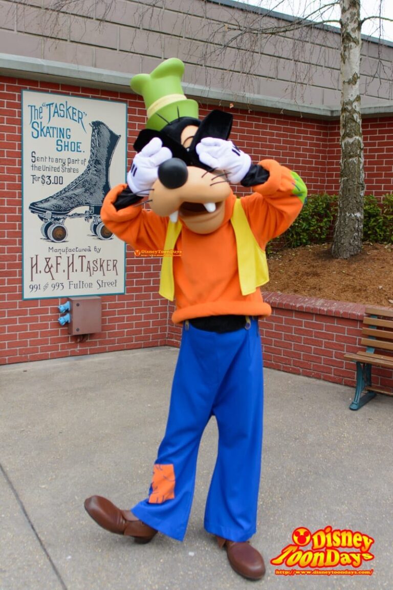 DLP　メインストリートUSA　グリーティング　グーフィー