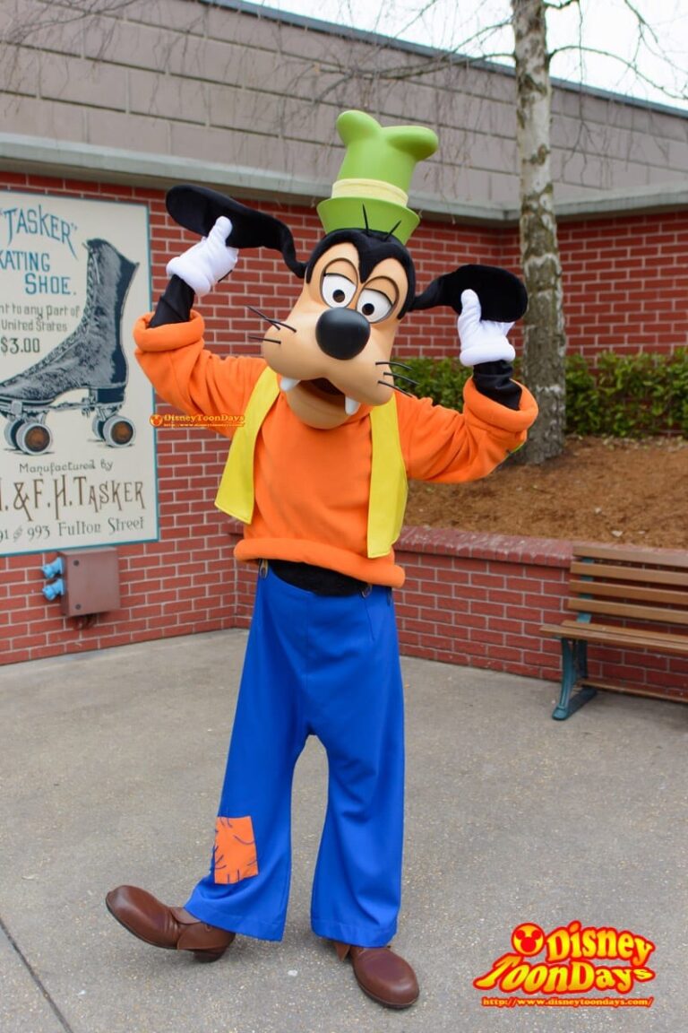 DLP　メインストリートUSA　グリーティング　グーフィー