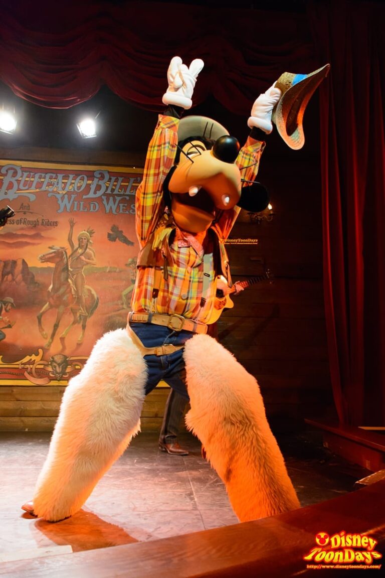 DLP ディズニーヴィレッジ　バッファロービルワイルドウェストショー　グーフィー