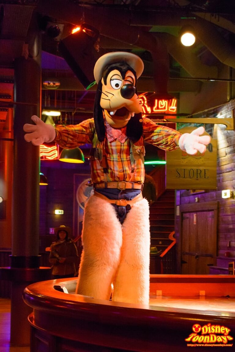 DLP ディズニーヴィレッジ　バッファロービルワイルドウェストショー　グーフィー