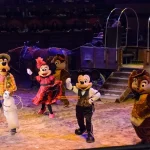 DLP ディズニーヴィレッジ　バッファロービルワイルドウェストショー　ミッキーマウス　ミニーマウス　チップ　デール　グーフィー