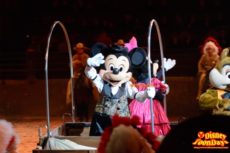 DLP ディズニーヴィレッジ　バッファロービルワイルドウェストショー　ミッキーマウス