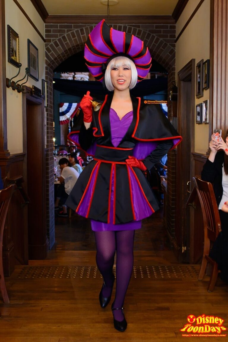 TDS 2015 ディズニー・ハロウィーン アメリカンウォーターフロント　セイリングデイブッフェ　グリーティング　ヴェール