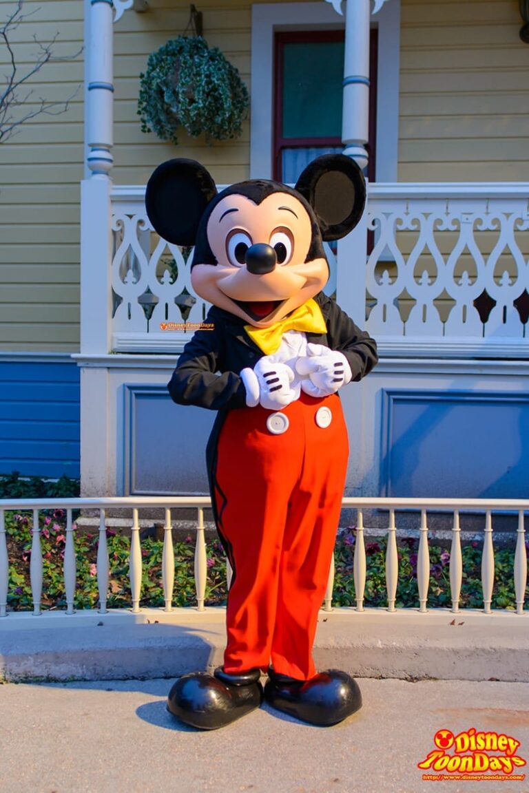 DLP　メインストリートUSA　グリーティング　ミッキーマウス