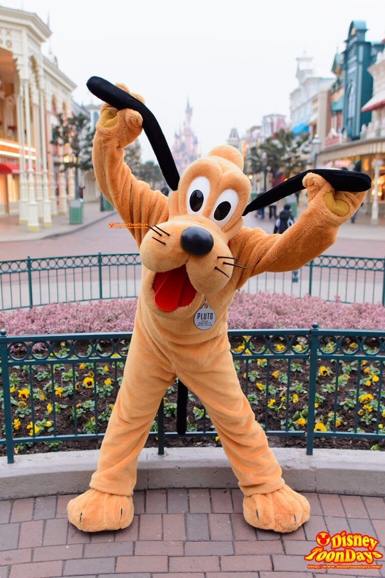 DLP　メインストリートUSA　グリーティング　プルート