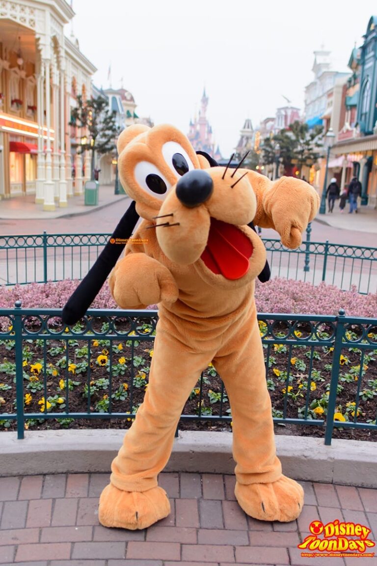 DLP　メインストリートUSA　グリーティング　プルート