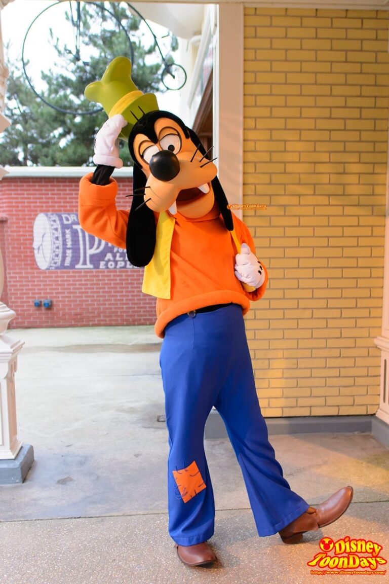 DLP　メインストリートUSA　グリーティング　グーフィー