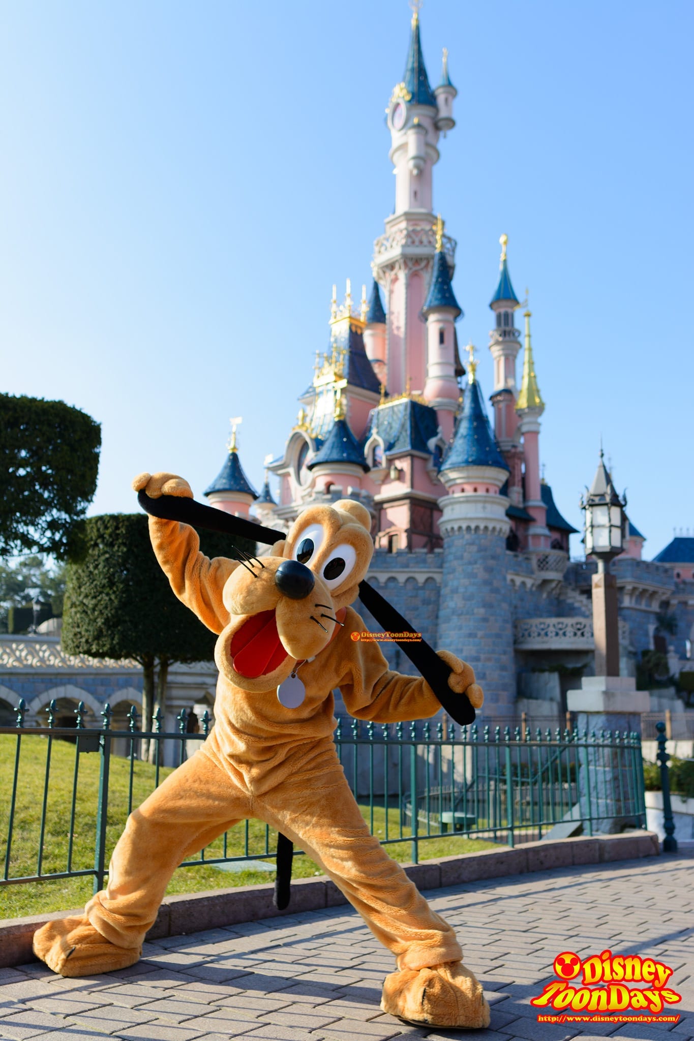 DLP　ディズニーランドパリ　ファンタジーランド　グリーティング