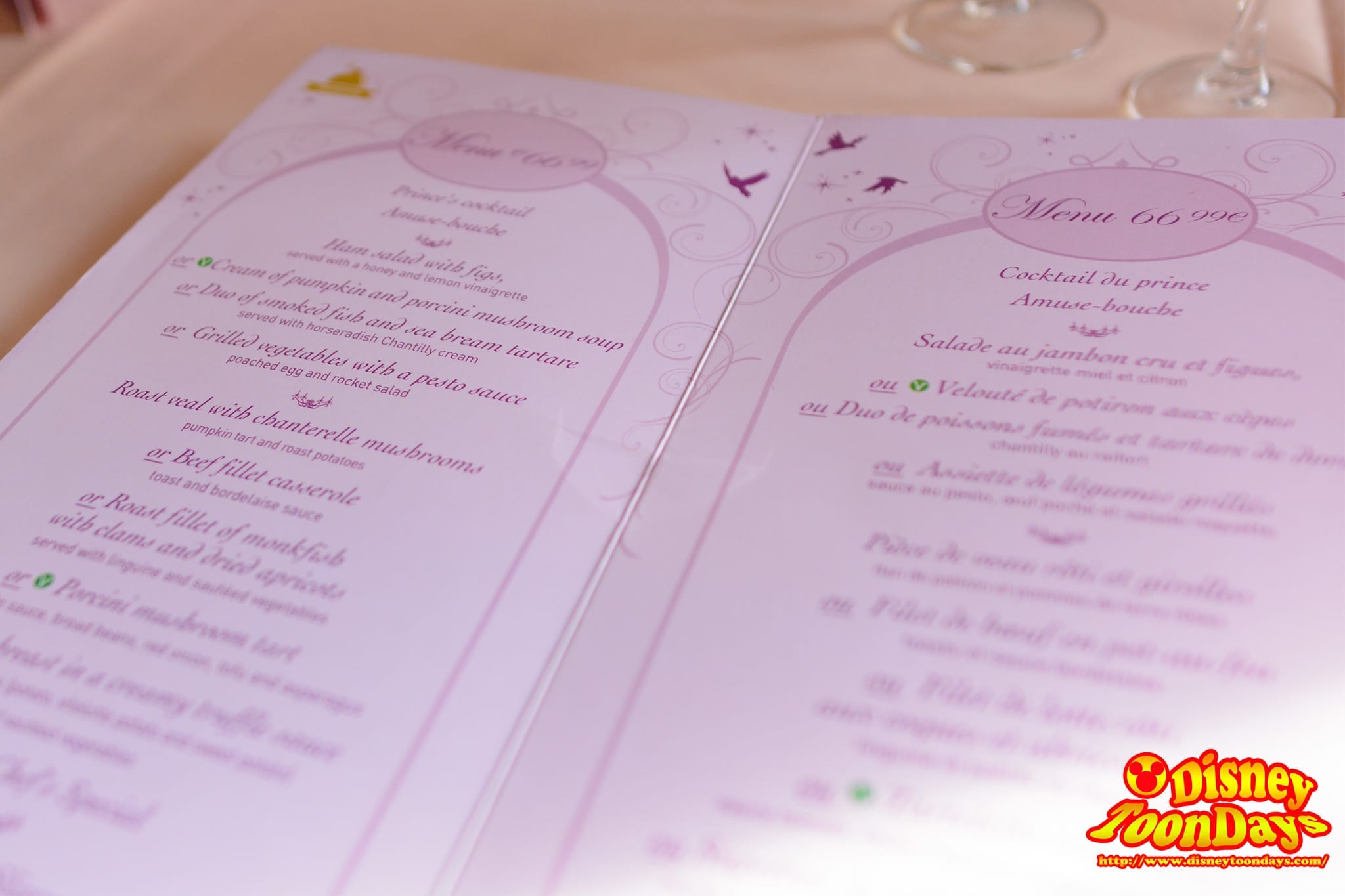 DLP　ディズニーランドパリ　ファンタジーランド　オーベルジュ・デ・サンデリオン