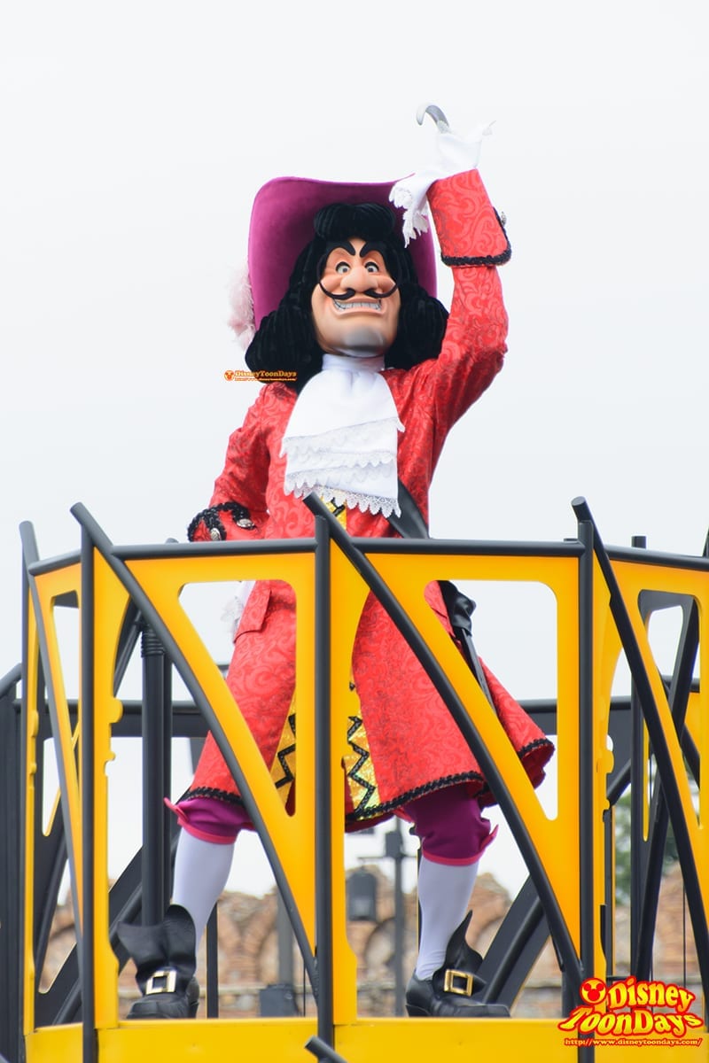 フック船長 ディズニーブログ Toondays