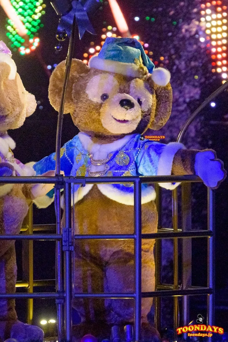 TDS ディズニークリスマス2019　カラーオブクリスマス　ダッフィー
