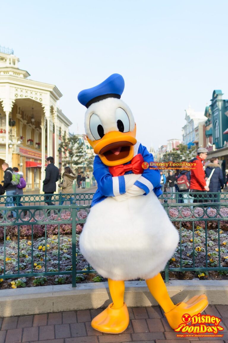 DLP ディズニーランドパリ メインストリートUSA　グリーティング　ドナルドダック