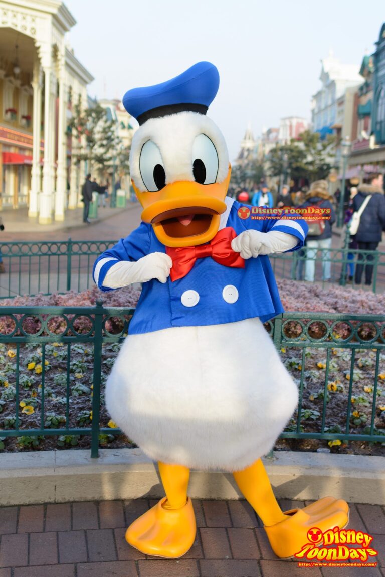 DLP ディズニーランドパリ メインストリートUSA　グリーティング　ドナルドダック