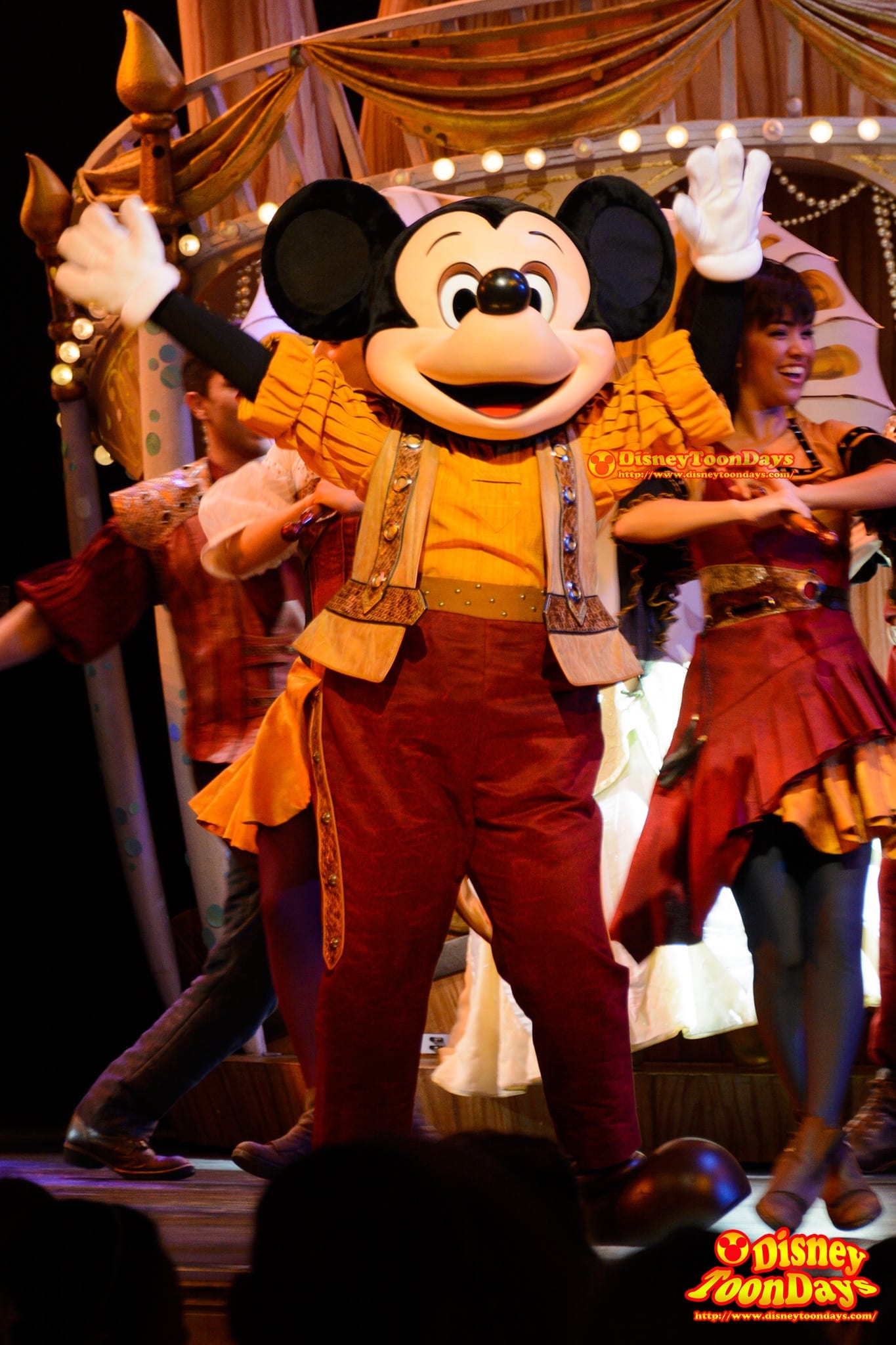 DLR　ファンタジーランド ミッキー・アンド・ザ・マジックマップ ミッキーマウス
