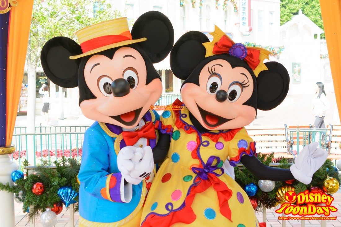 HKDL 10th Happily Ever after 2015 10周年限定 グリーティング ミッキーマウス　ミニーマウス