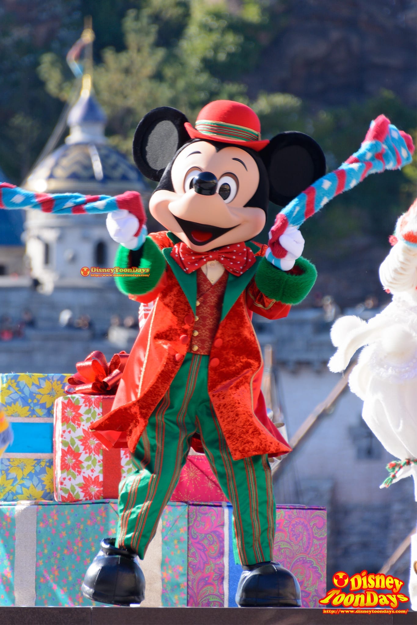TDS　メディテレーニアンハーバー クリスマス・ウィッシュ　パーフェクト・クリスマス　ミッキーマウス