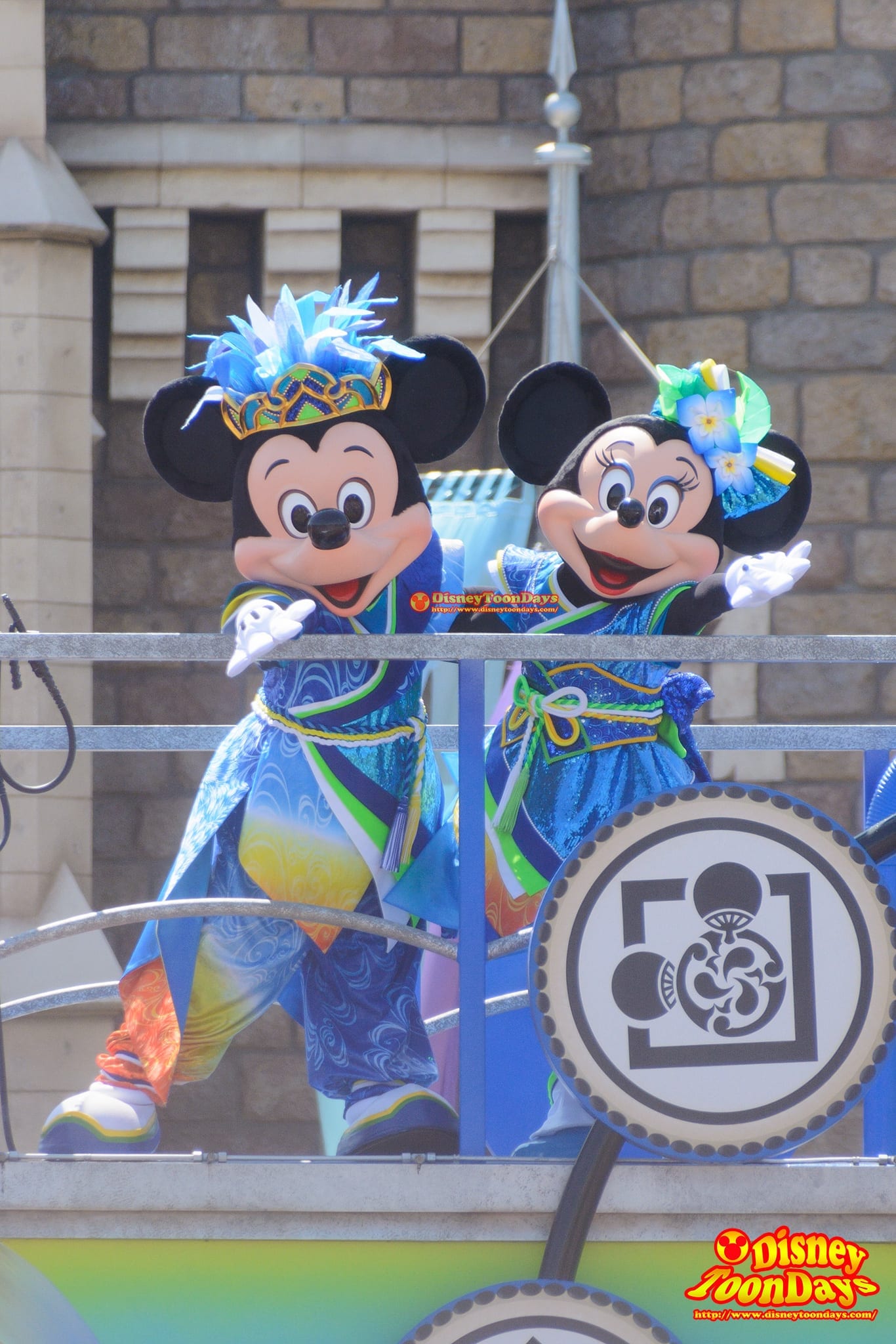 TDL　ディズニー夏祭り　雅涼群舞　2015　ミッキーマウス ミニーマウス