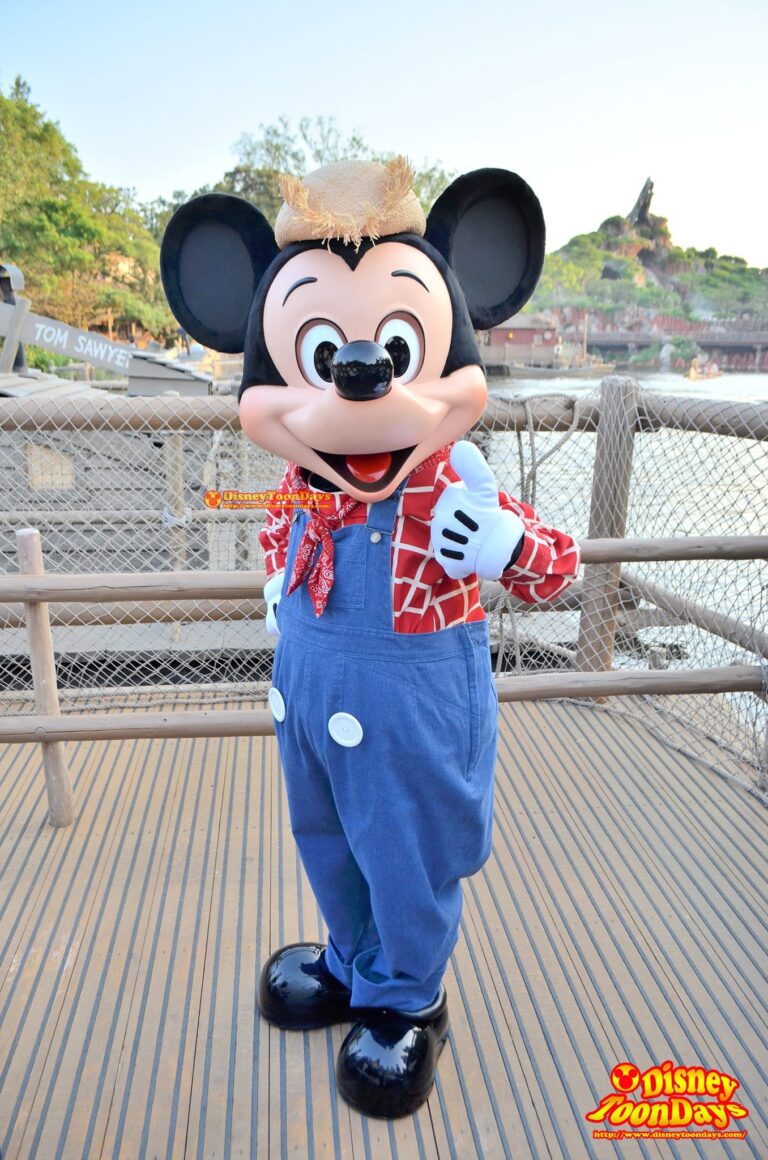 TDL ウエスタンランド グリーティング ミッキーマウス