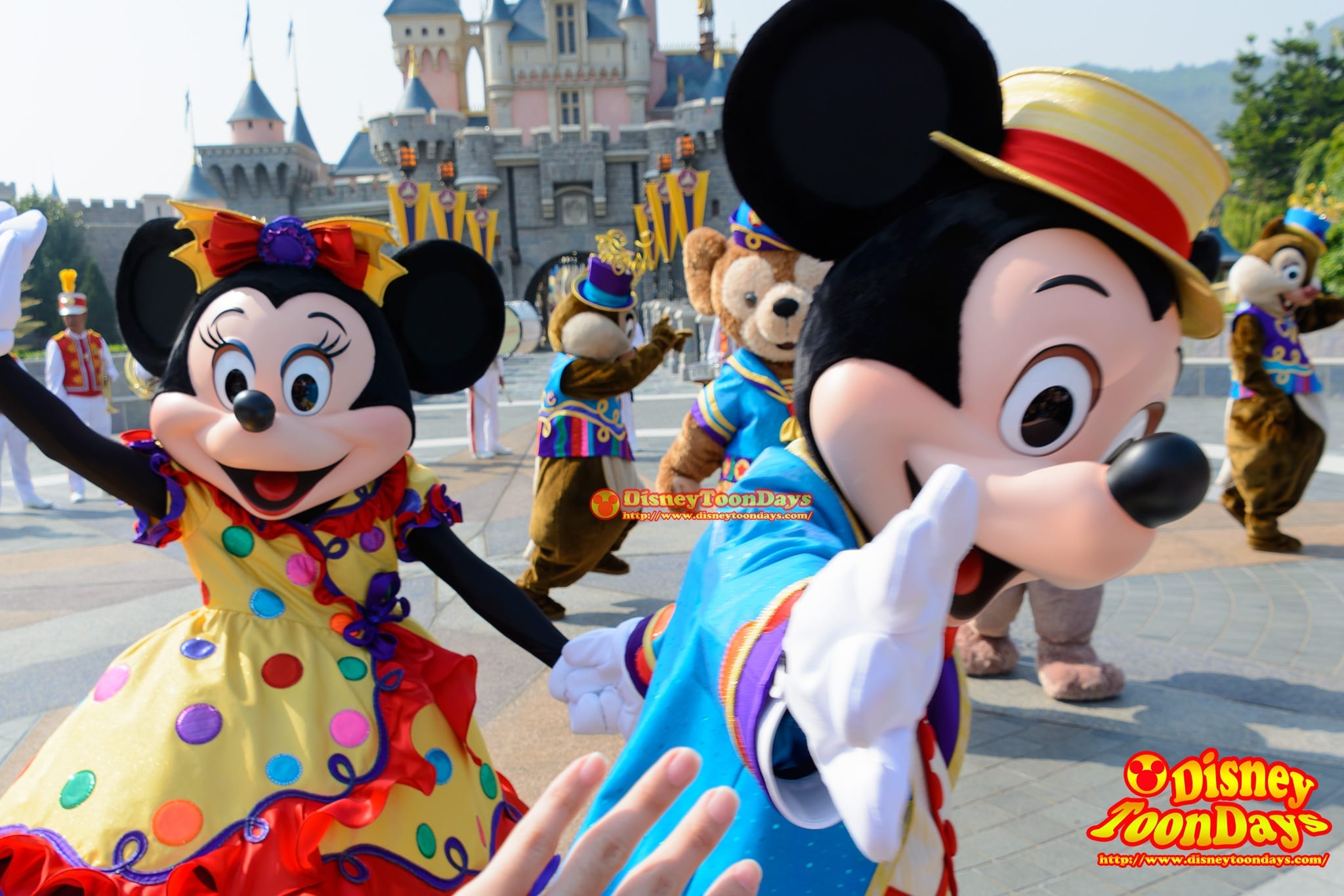 HKDL 10th Happily Ever after 2015 10thアニバーサリーセレブレーション・ウィズ・ミッキー・アンド・フレンズ　ミッキーマウス　ミニーマウス