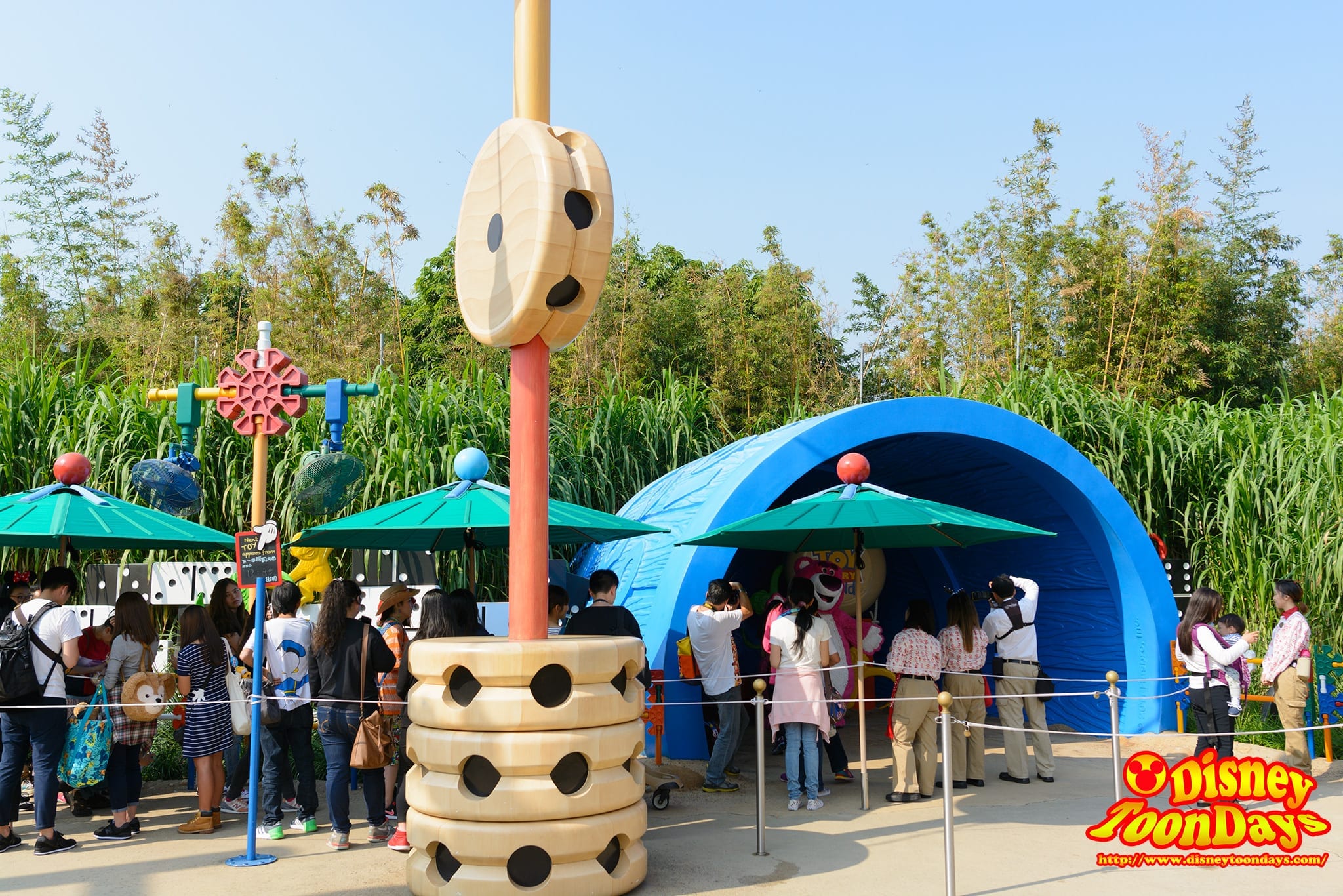 HKDL トイ・ストーリーランド バレル・オブ・ファン