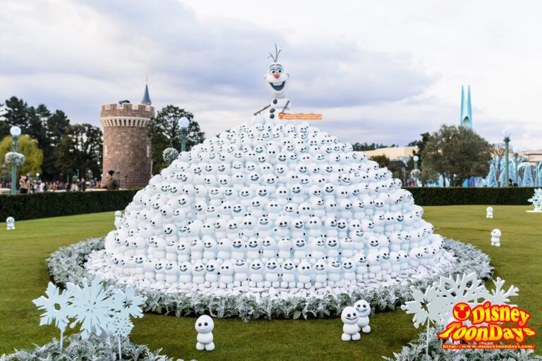TDL アナとエルサのフローズンファンタジー 2016 プラザ　オラフ　スノーギース
