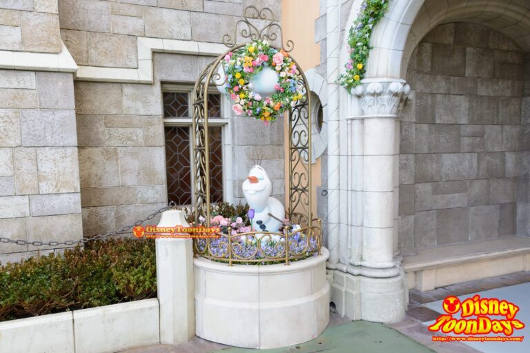 キングダム・トレジャーの横にあるオラフのフォトロケーション