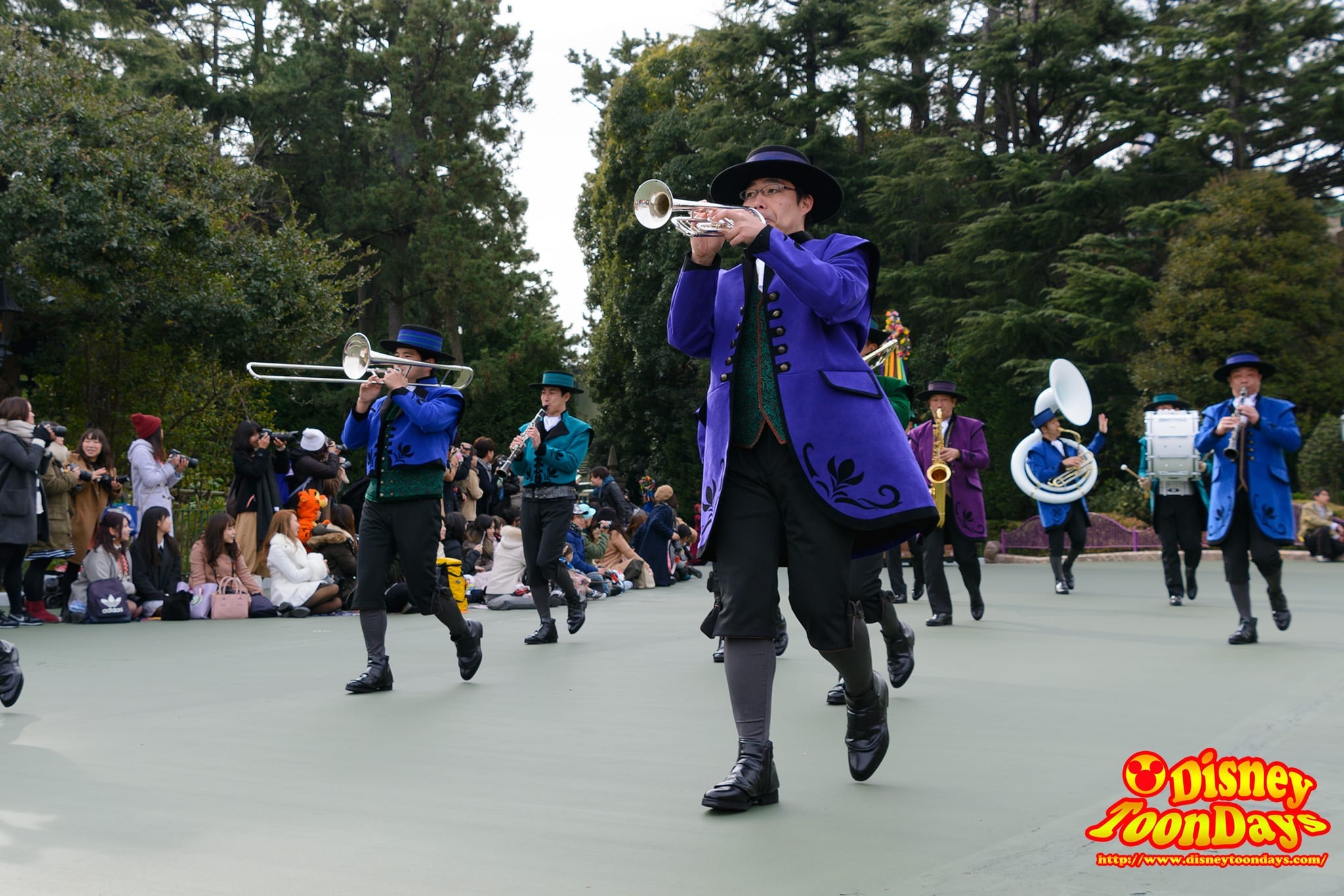 TDL アナとエルサのフローズンファンタジー 2016 フローズンファンタジーパレード　ブラスバンド隊