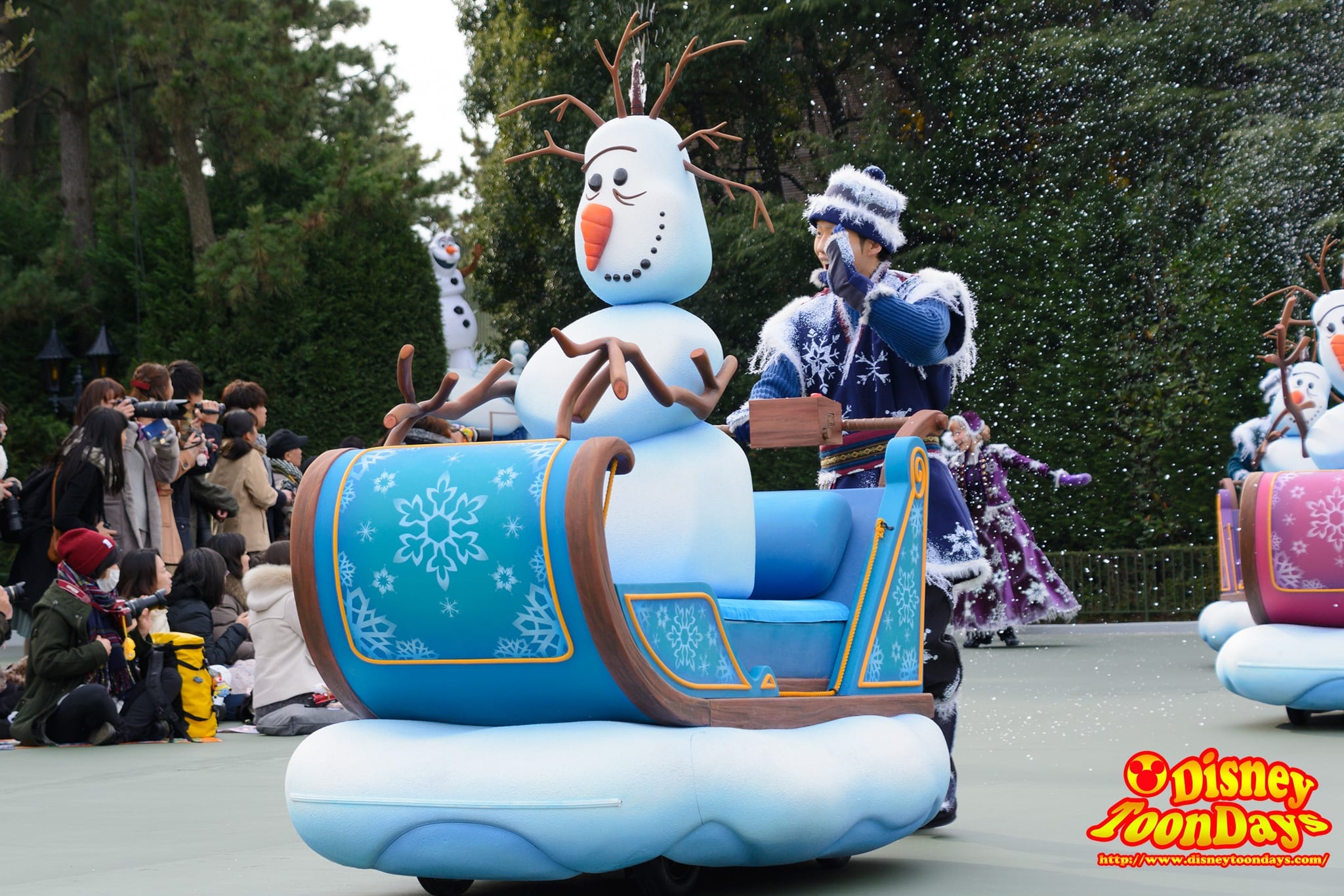 TDL アナとエルサのフローズンファンタジー 2016 フローズンファンタジーパレード　