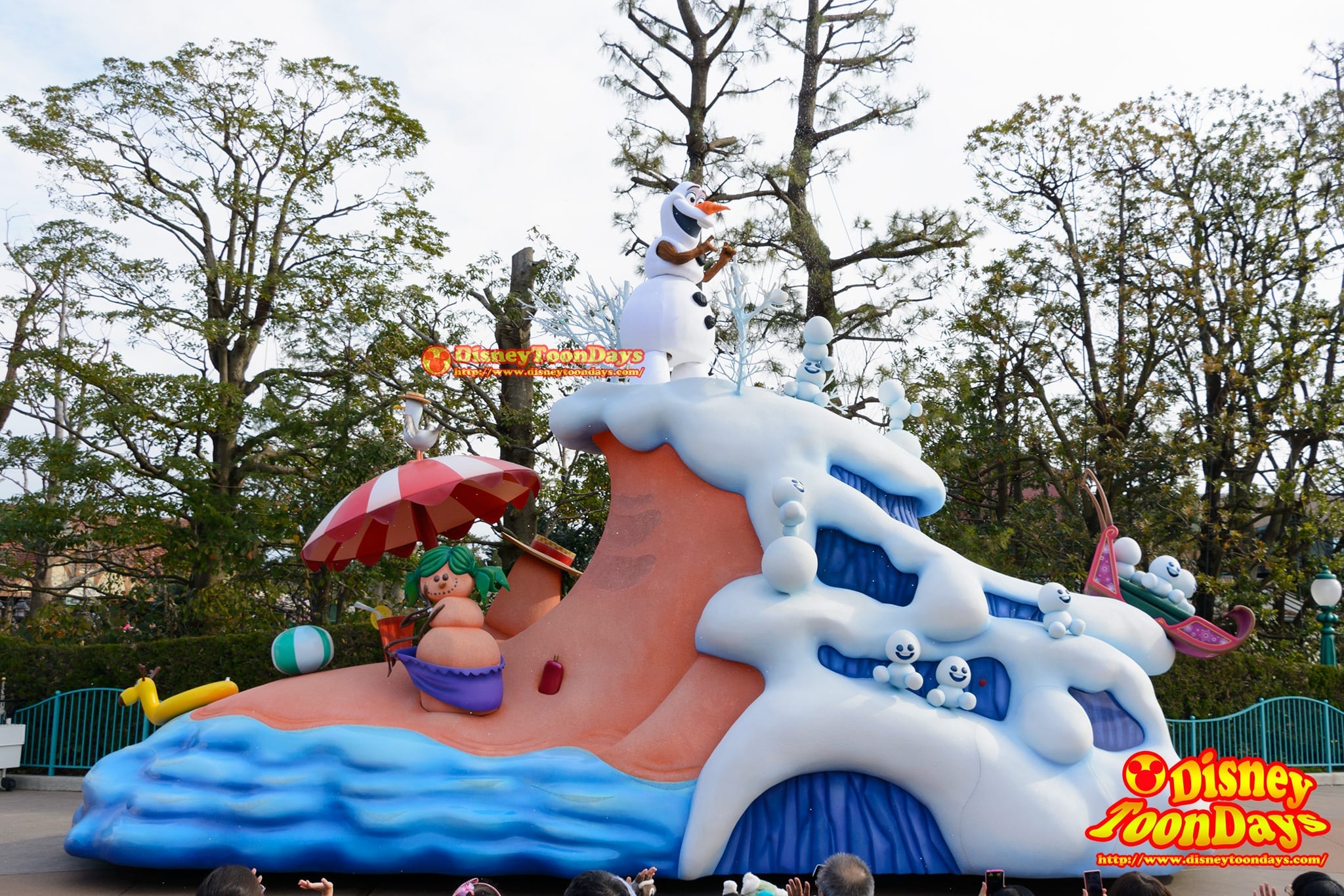 TDL アナとエルサのフローズンファンタジー 2016 フローズンファンタジーパレード　オラフ