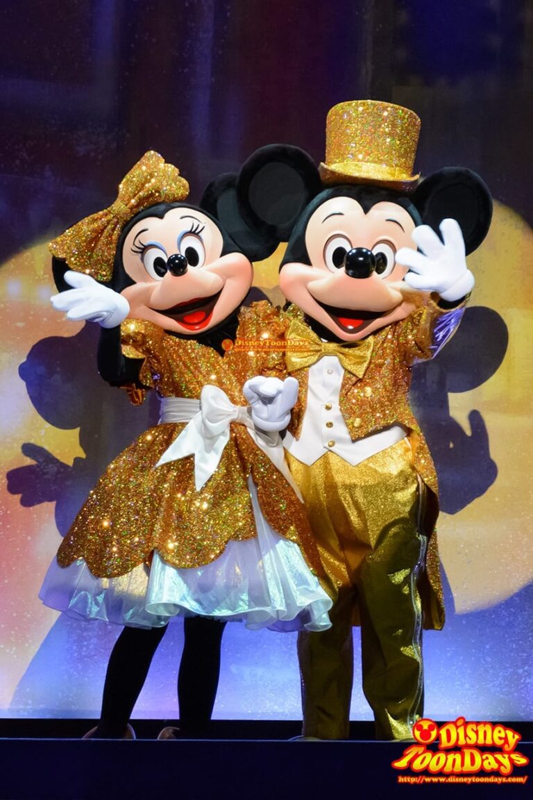 TDS アメリカンウォーターフロント ブロードウェイミュージックシアター パークファンパーティー  ミッキーマウス ミニーマウス