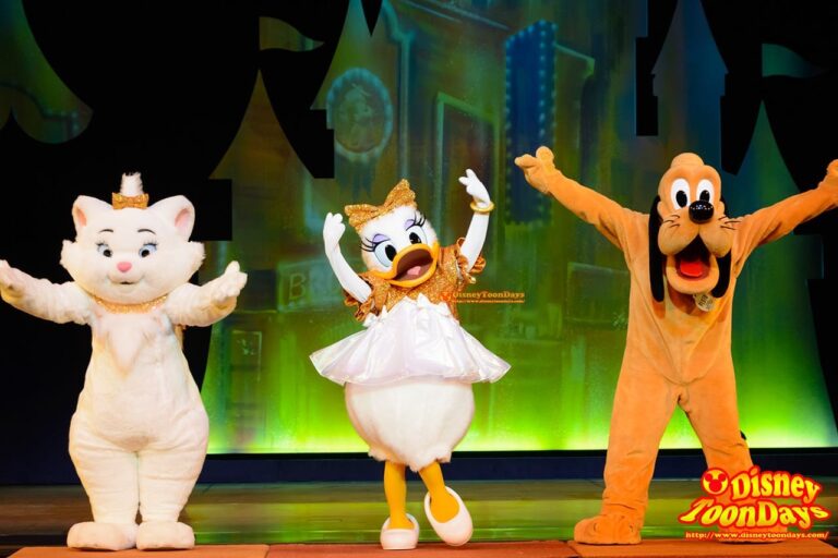 TDS アメリカンウォーターフロント ブロードウェイミュージックシアター パークファンパーティー デイジーダック プルート マリー