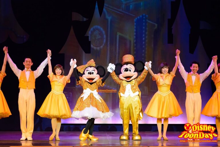 TDS アメリカンウォーターフロント ブロードウェイミュージックシアター パークファンパーティー ミッキーマウス ミニーマウス