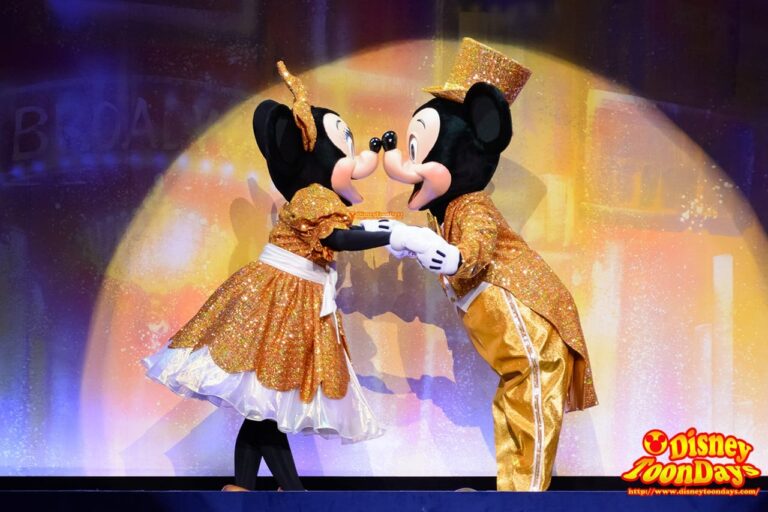 TDS アメリカンウォーターフロント ブロードウェイミュージックシアター パークファンパーティー ミッキーマウス ミニーマウス