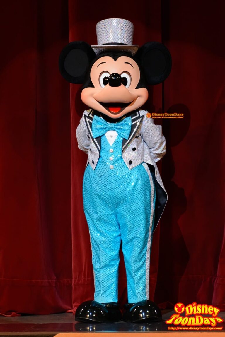 パークファンパーティー開催前のミッキーマウス