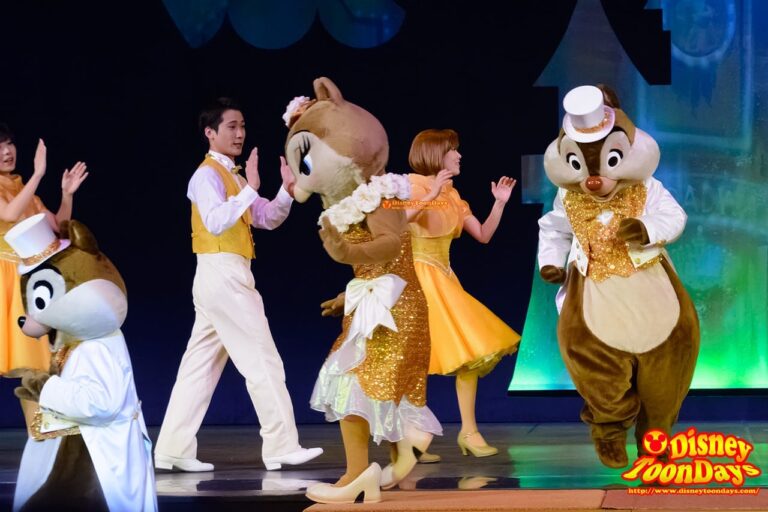 TDS アメリカンウォーターフロント ブロードウェイミュージックシアター パークファンパーティー ラリス マリー チップ デール