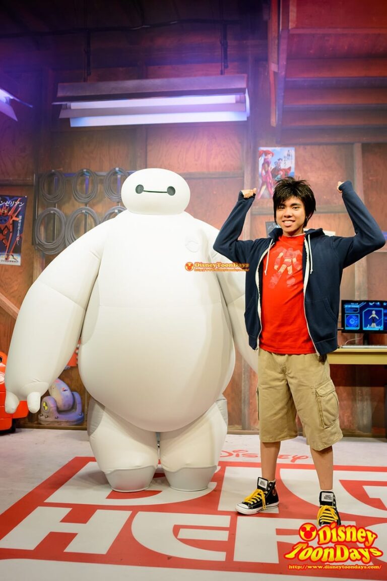 ディズニーハリウッドスタジオ アニメーションコートヤード グリーティング ベイマックス
