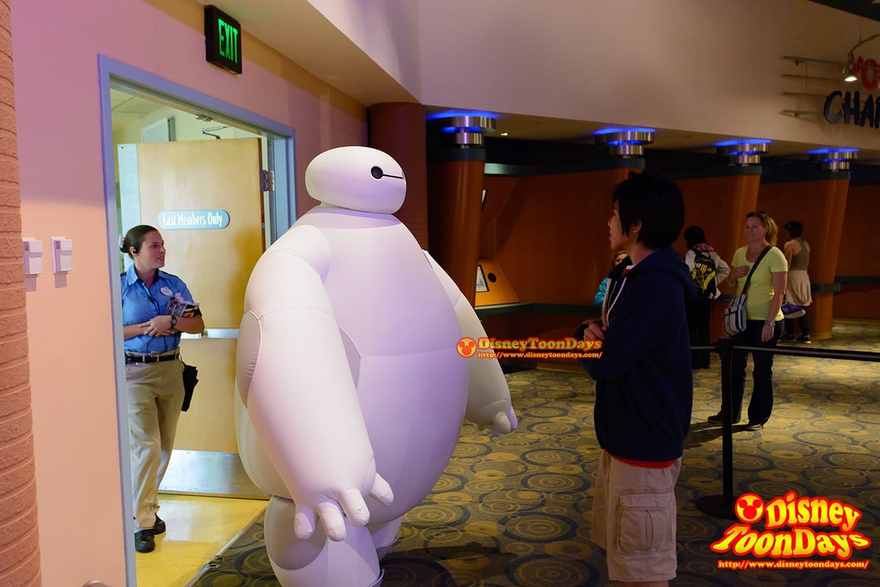 WDW ディズニーハリウッドスタジオ アニメーションコートヤード グリーティング ベイマックス