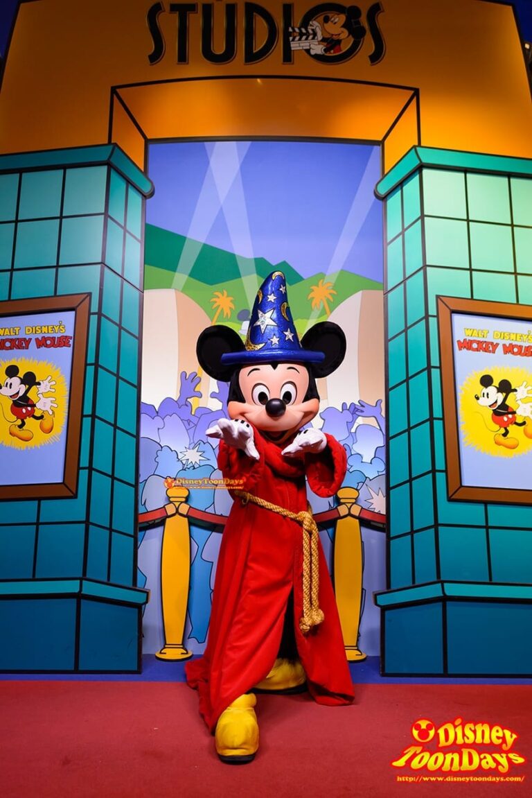 WDW ディズニーハリウッドスタジオ アニメーションコートヤード グリーティング ミッキーマウス