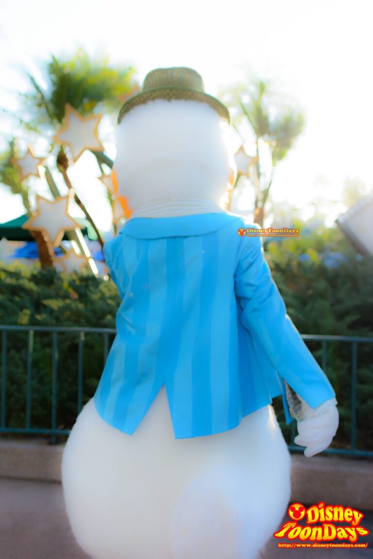 WDW ディズニーハリウッドスタジオ センターステージコートヤード グリーティング　 ドナルドダック　