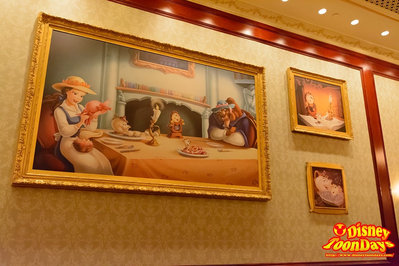 WDW マジックキングダム ニューファンタジーランド ビー・アワー・ゲスト・レストラン ザ・キャッスル・ギャラリー 食事