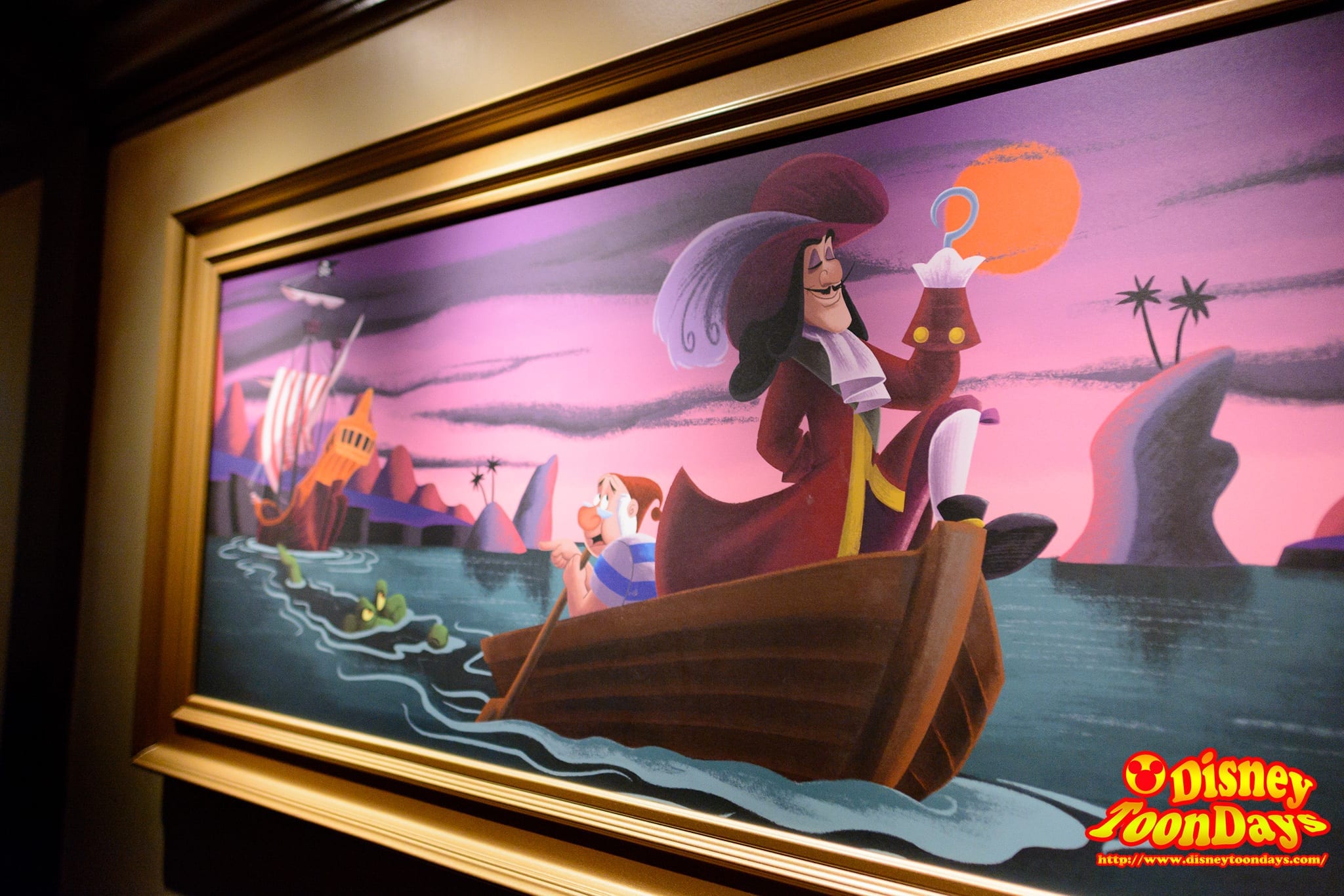 WDW マジックキングダム ファンタジーランド ピーターパンズ・フライト　フック船長