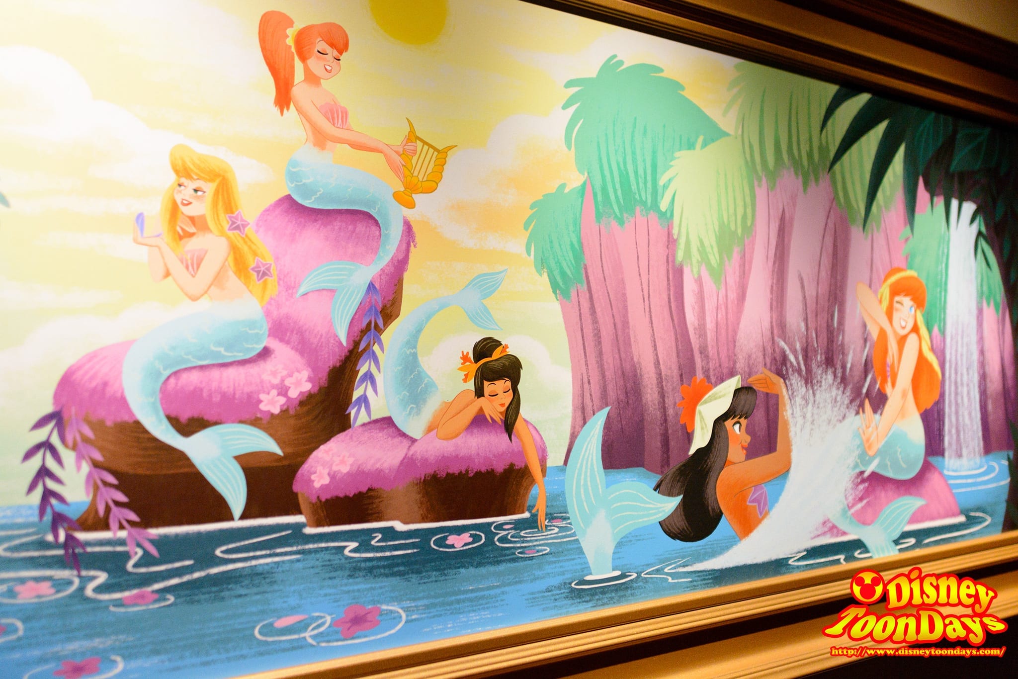 WDW マジックキングダム ファンタジーランド ピーターパンズ・フライト　人魚