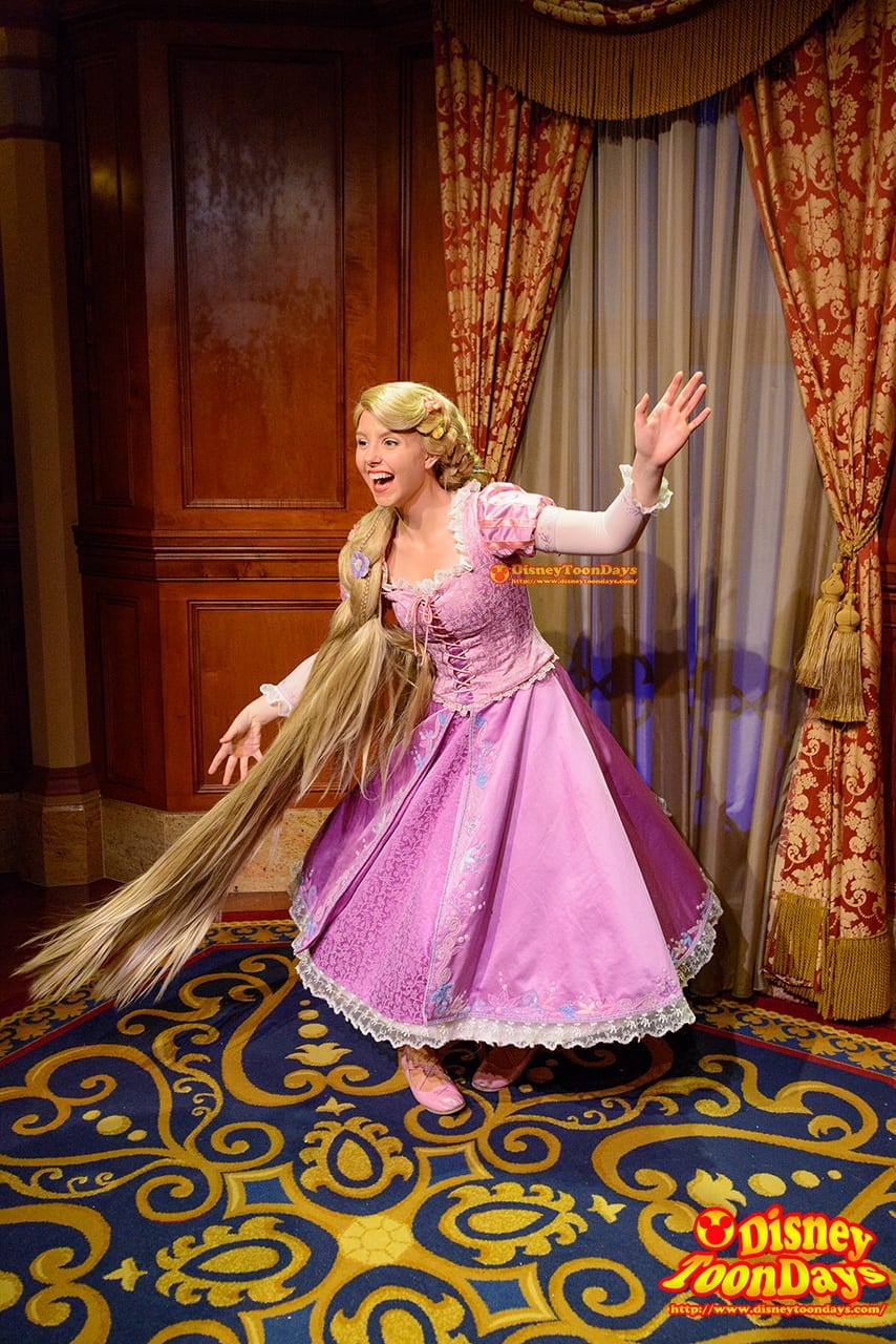 WDW マジックキングダム ファンタジーランド プリンセス・フェアリーテイル・ホール ラプンツェル