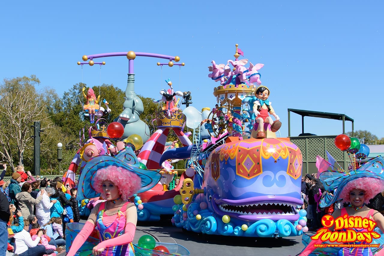 WDW マジックキングダム フェスティバル・オブ・ファンタジー・パレード