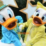 WDW-ディズニーハリウッドスタジオ-センターステージコートヤード-グリーティング-ドナルドダック-デイジーダック